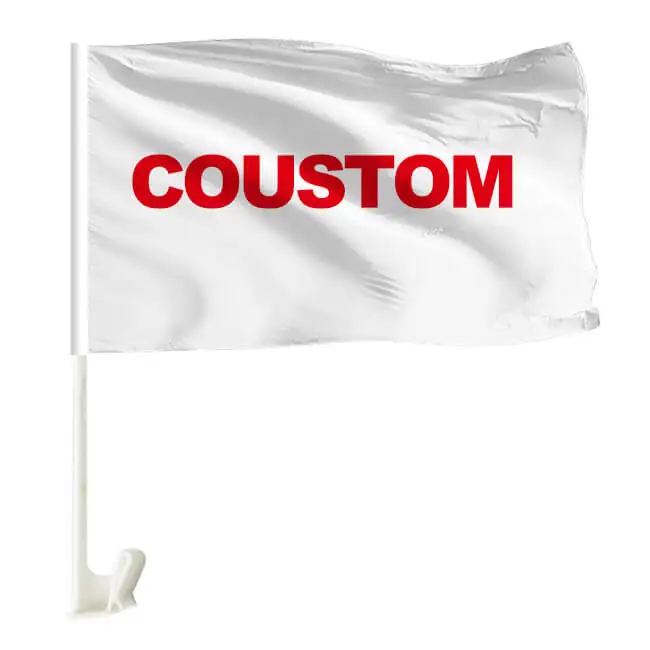 Высококачественный флаг на окна автомобиля для событий двусторонний Ирландии Эстонии Франции Киргизии Ганы Индонезии
