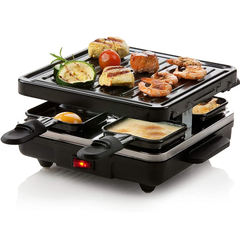 Non-stick Grilling Plate and Cooking Stone- Deluxe Electric Bbq Grills
