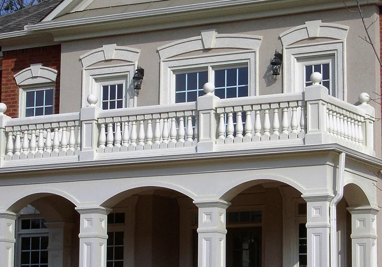 
Competitive price gypsum reinforced cement outdoor balustrade 