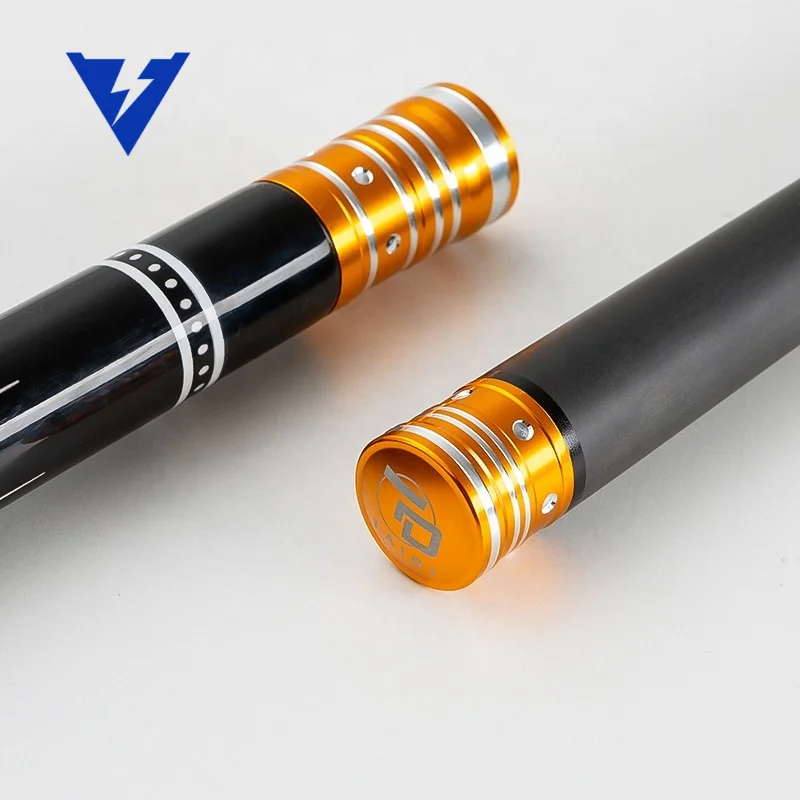 High Cost-effective Professional CARBON FIBRE Pool Cue 13mm-tip Center Joint Nine-ball Billiard Cue Stick