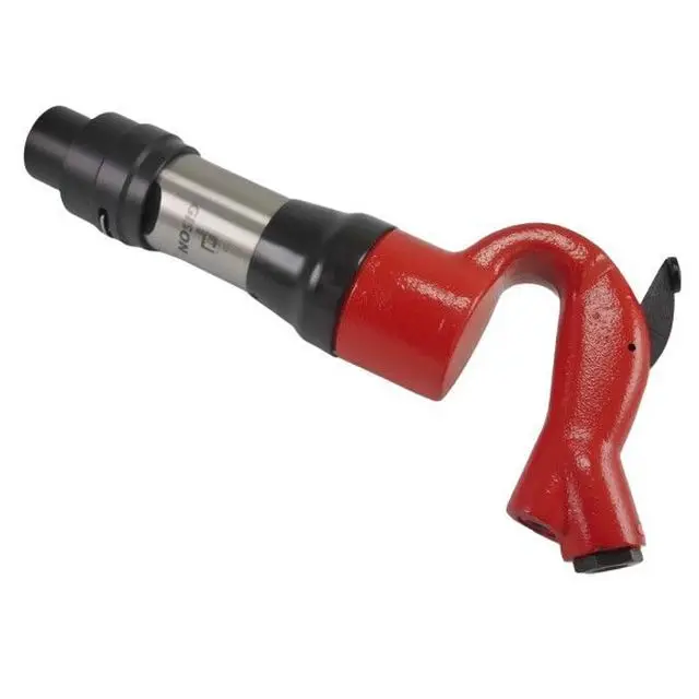 17.5 mm Chisel Round Shank Air Pneumatic Chipping Hammer 2500Bpm With 25.4 mm Piston Stroke