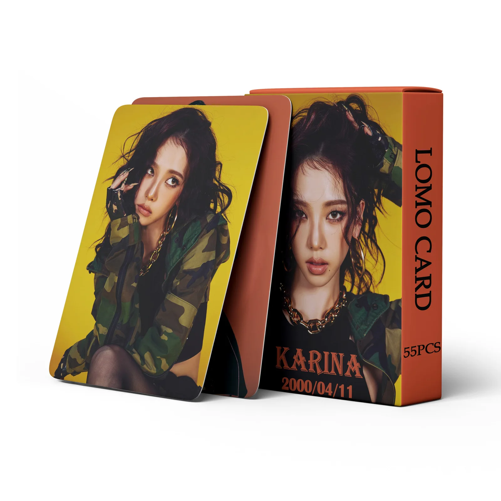 55 шт./коробка KPOP зимний альбом Карины