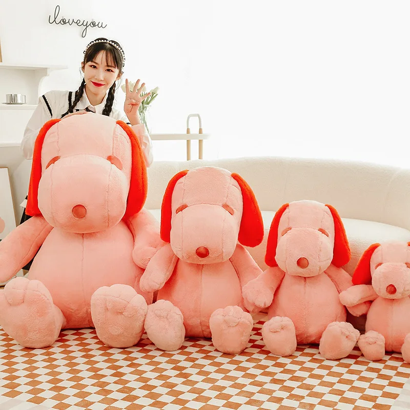 Wholesale Plush Toy Hug Sleeping Bunny Doll Hot Sale Japan Custom Inflatable Pink Snoopys Lovely Christmas Stuffed Peluches Toys