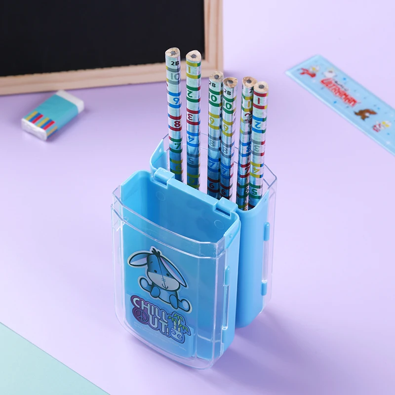 2022 OEM folder pencil holder with pencil case for school student