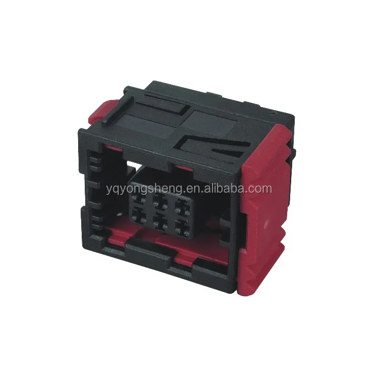 6-1355683-1 Pbt Gf30 Auto 6pin Obd Connector Male Automotive 6p