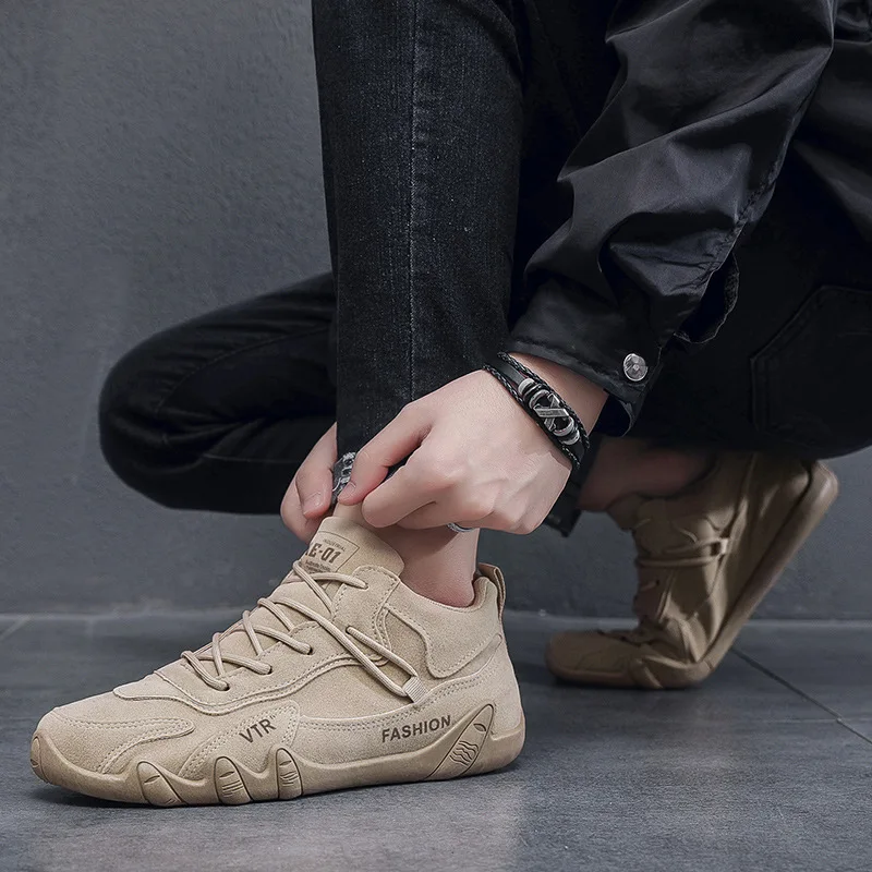 New men labor insurance shoes site work shoes casual work lightweight tide shoes