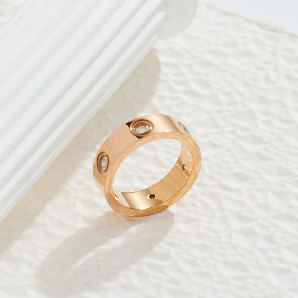 XIXI Bague Acier Inoxydable Nouveau Bijuterias Bridal Super September Bisuteria Western Sieraden Custom Fashion Jewelry Rings