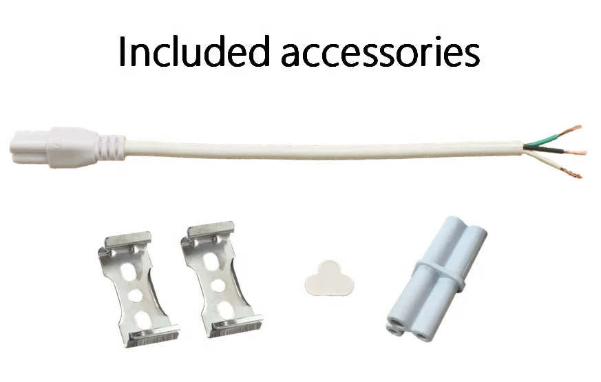 4FT-8FT LED Integrated light led tube light for warehuose 130LPW ETL DLC