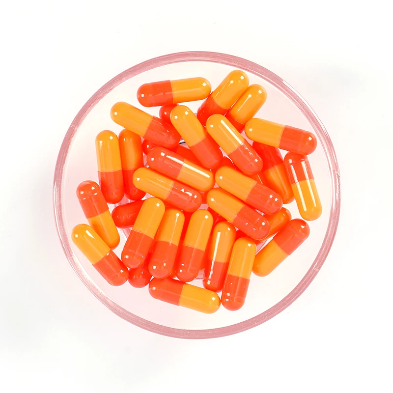 size 00 empty organic capsules gelatin #0 Capsule gelatin capsules shell manufacturer
