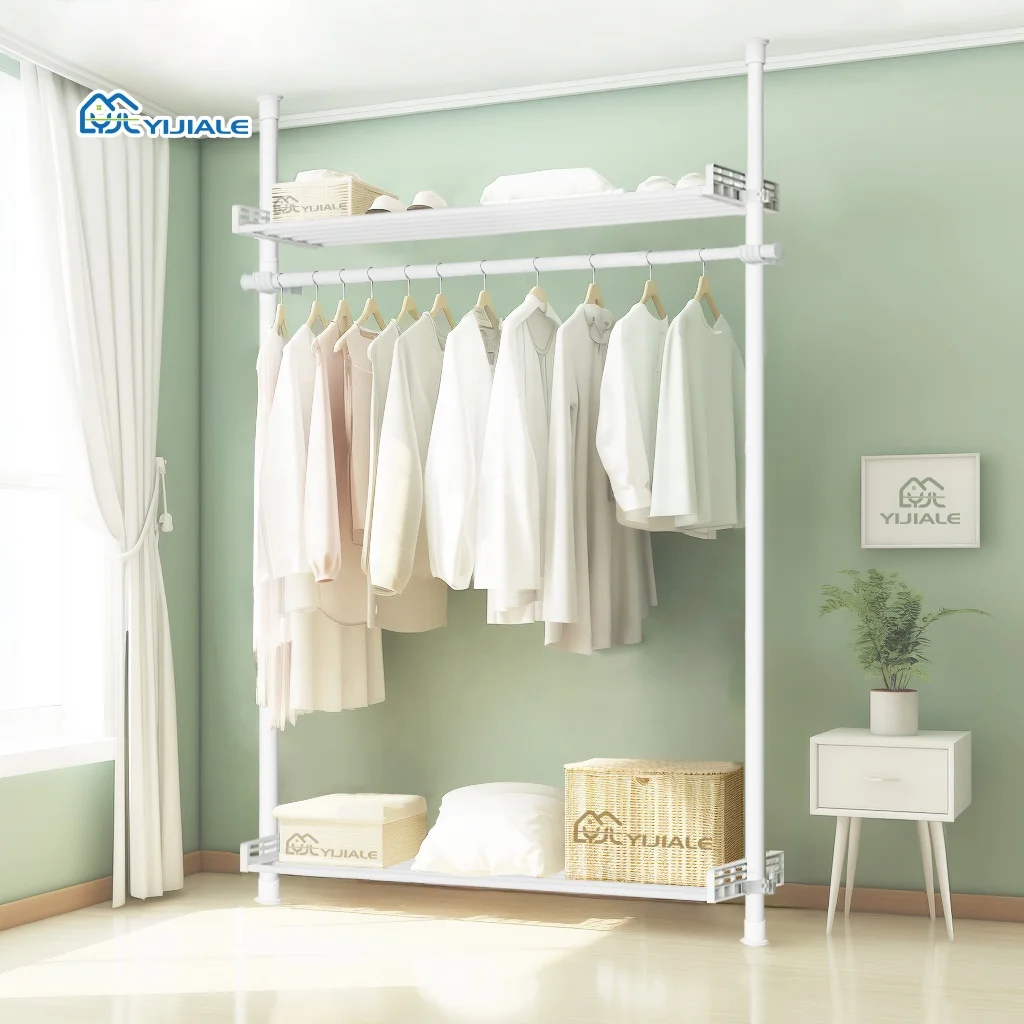 Yijiale Folding Wardrobe Closet Organizer Portable Wardrobe Foldable Closet Wardrobe For Clothes Shop