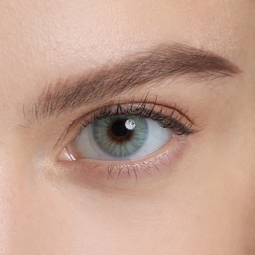 Free Shipping 3 Tone soft lens contacts colored eye contact lenses wholesale 1 Year OEM paper box