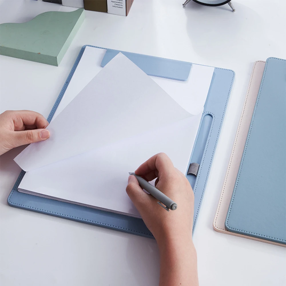 Пользовательский логотип, роскошная полипропиленовая клипса, деловая клипса для кормления с держателем для ручки