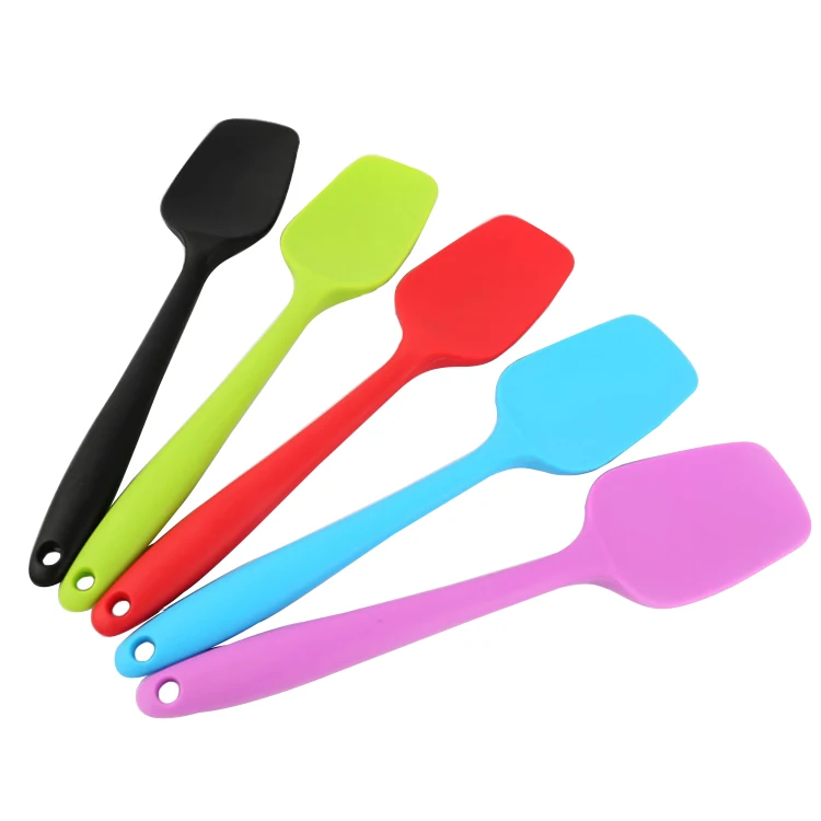 Food Grade Silicone Spatula Heat Resistant Scraper Non Stick Durable Custom Silicone Spatula Scraper