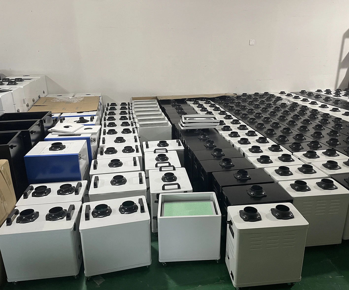 Eco-Friendly Air Duct Cleaning Equipment Smoke Air Suction Fan Extract Filter Purifier Cleaner Machine for DTF Printer Powder