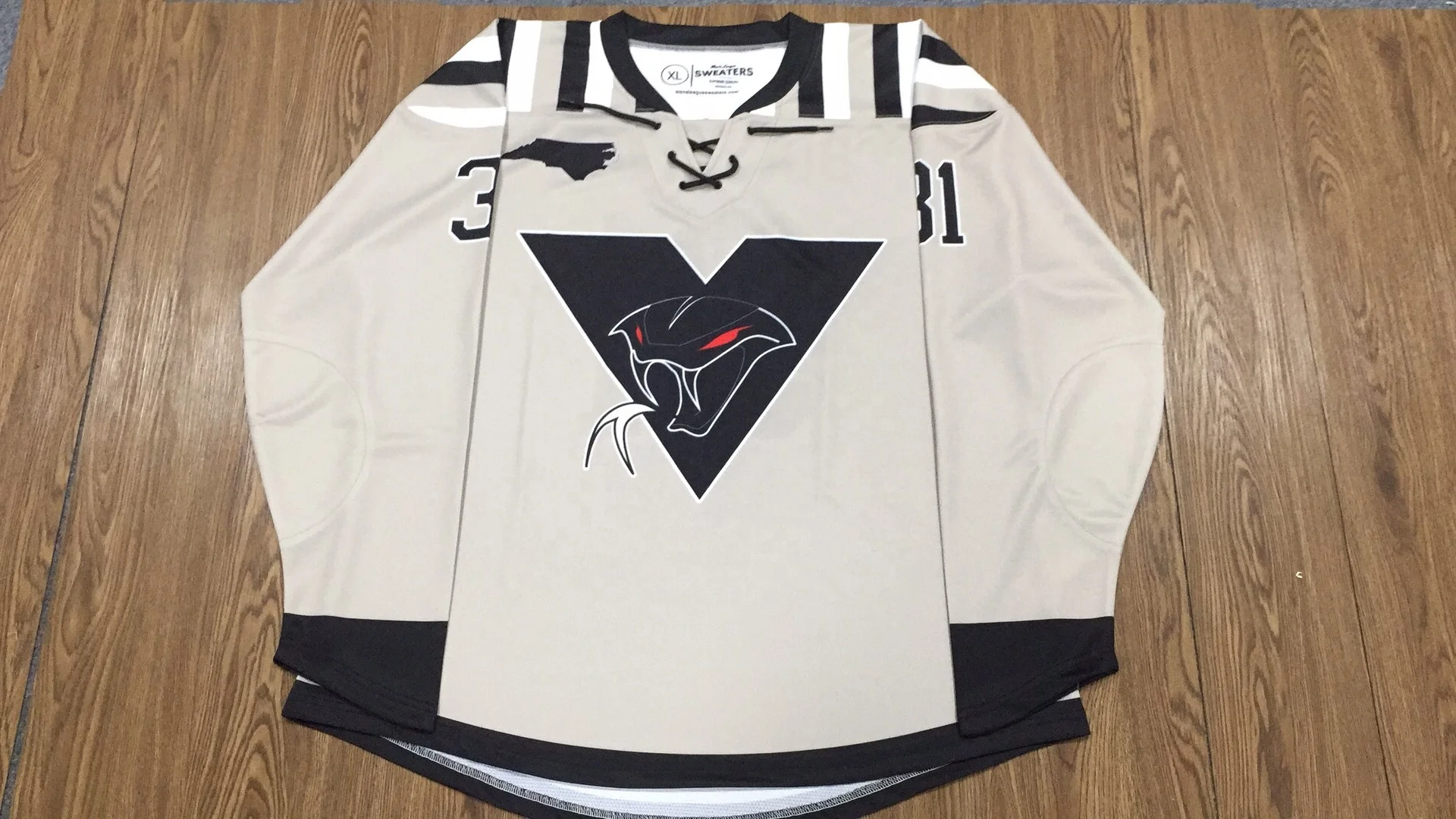 custom sublimated hockey jersey, embroidered hockey jersey