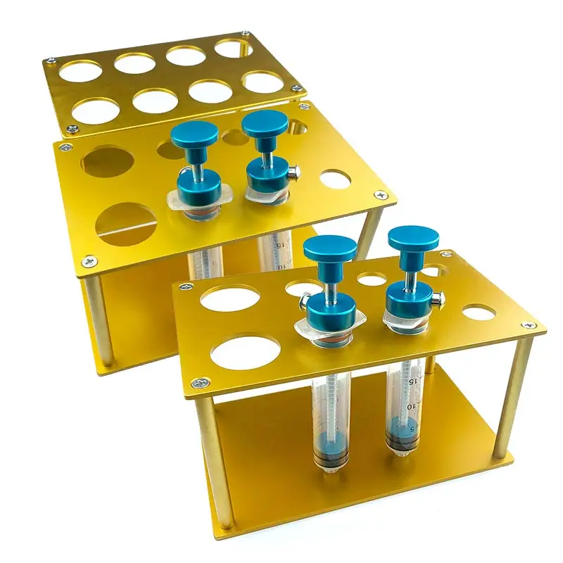 Medical Syringes Test Tubes Holder Rack display  surgical instruments Autoclavable Liposuction Multi-functional accessories