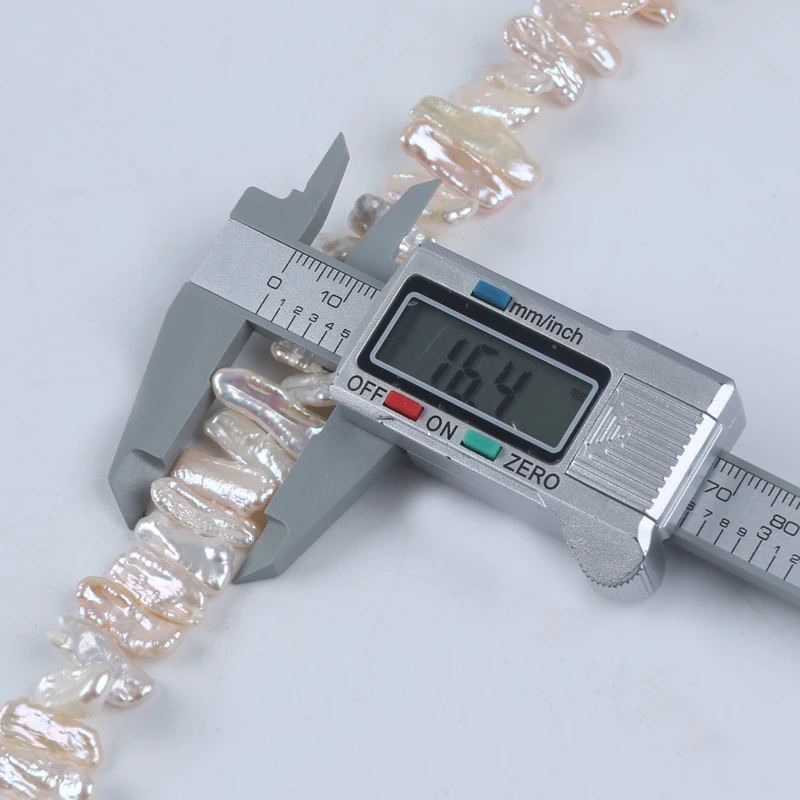 Zhuji 16-17mm Biwa Natural Freshwater Shape Pearl For Jewelry Making