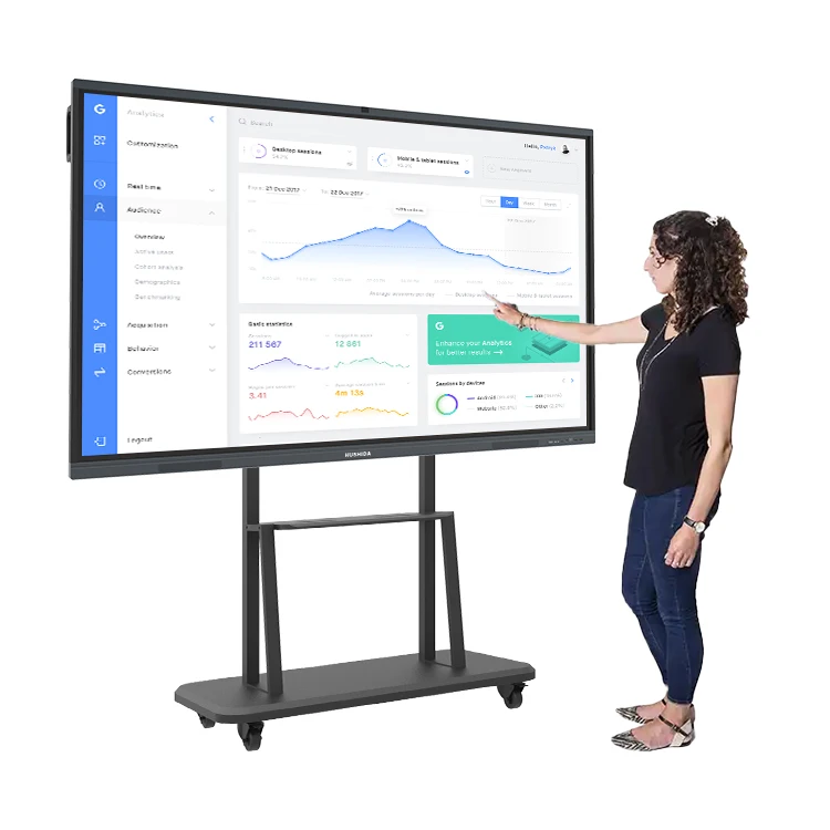 86 inch nfc interactive smart board whiteboard interact for education and session meeting room