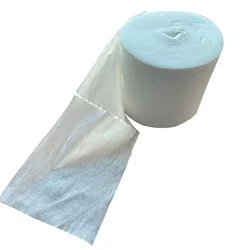 100% Cotton PLA Viscose Rayon and PET Polyester Bamboo 40gsm Spunlace Nonwoven Fabric Rolls For Baby Wet Wipes