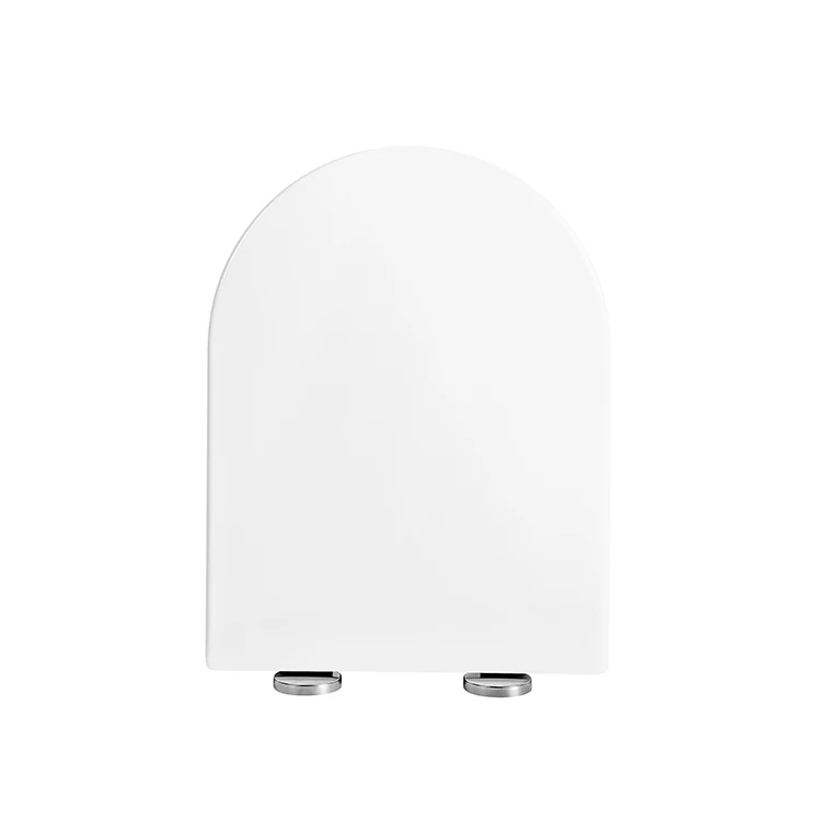 Duroplast slim sanitary ware u shape urea material home lavatory seats wc toilet lid hotel toilet seat