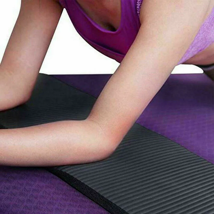 61x185cm 15mm Thick Gym Exercise Fitness Pilates Workout Mat Non Slip Yoga Mat