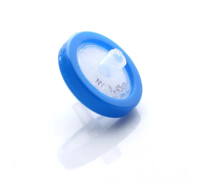 Lab 30mm 0.45um nylon injection syringe