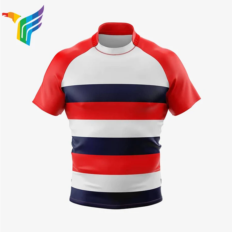 international rugby jersey 2022 Oem Sublimation Custom Super Fiji Rugby League Jersey Mens Your Own Design Rugby Uniform