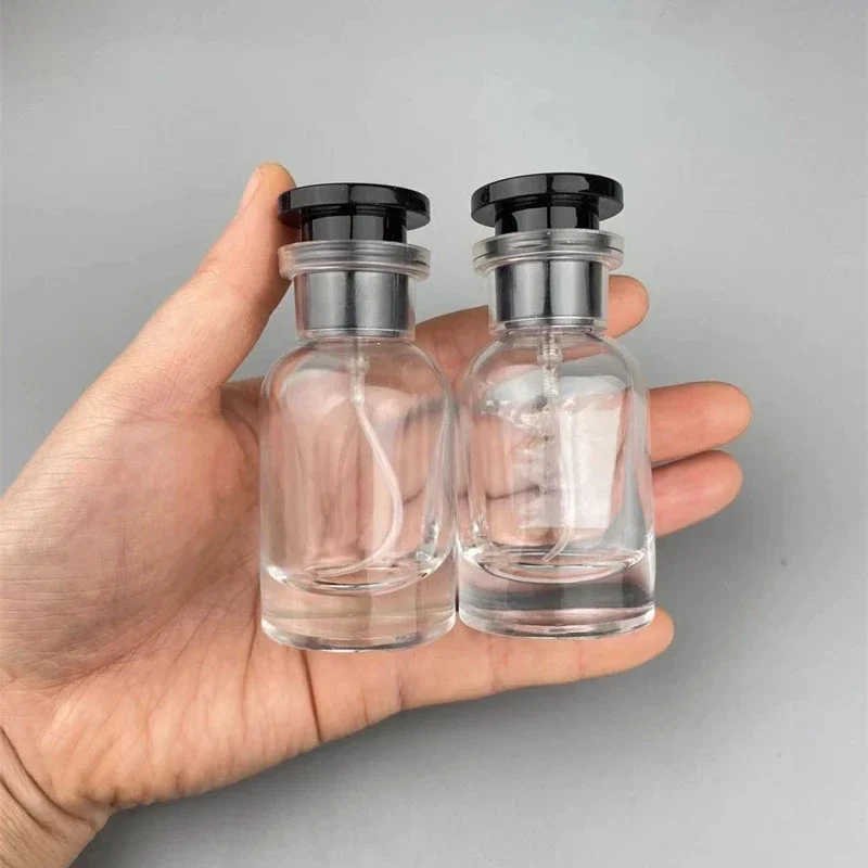 30ml Glass Empty Refillable Perfume Bottle Glass Spray Bottle Portable Travel Cosmetic Packaging Bottle