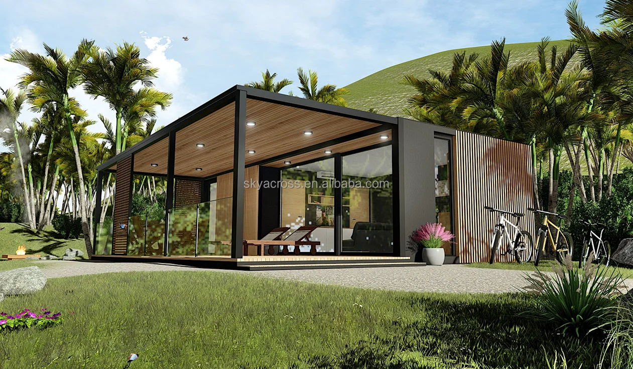 Modern designed mobile houses, holiday homes, luxury villas, factory direct sales