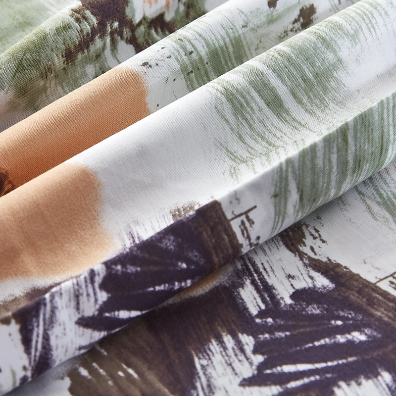 Вискозная ткань с принтом для платья оптовая продажа обычная плетеная легкая женская рубашка из вискозы