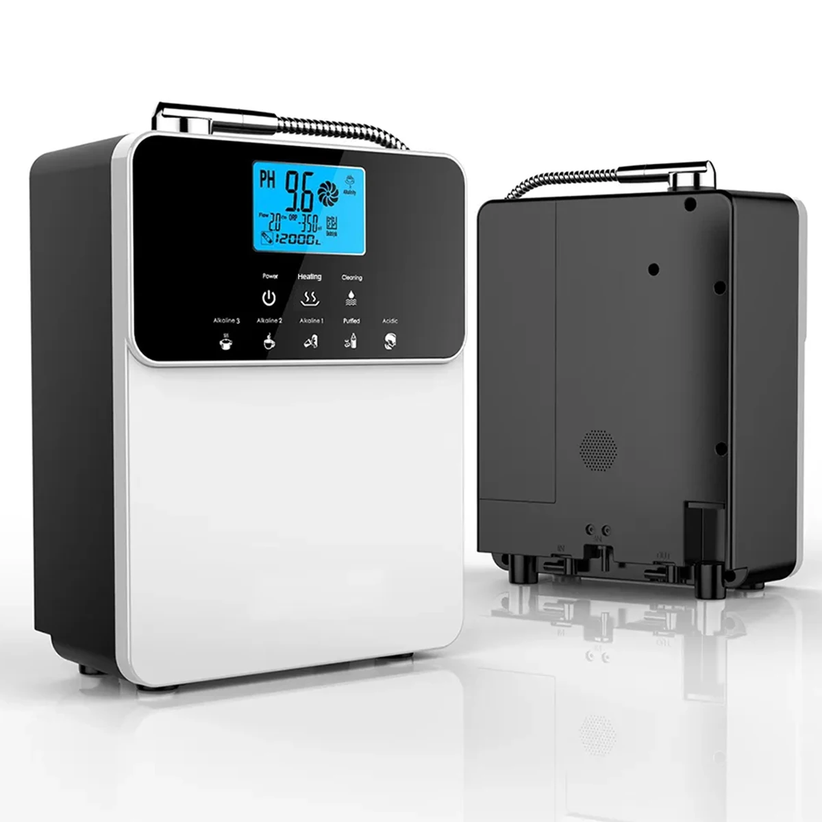 CAMAZ Electrolysis Water Ionizers Japan Titanium Platinum Coating Kangen Water Alkaline Ph Ionizer 11 Plate Water Ionize