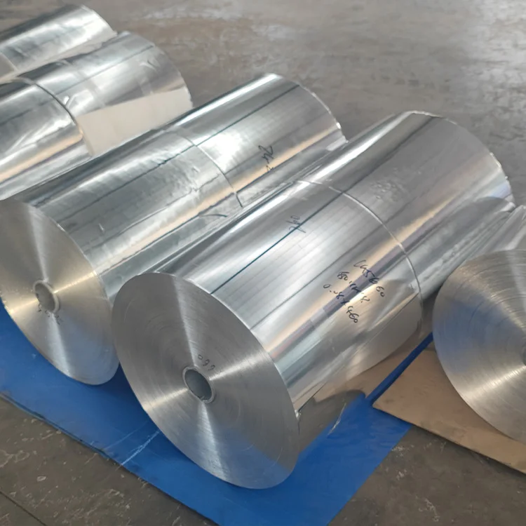 Hot Selling factory aluminized foil prices aluminum foil 1235 8011 jumbo roll