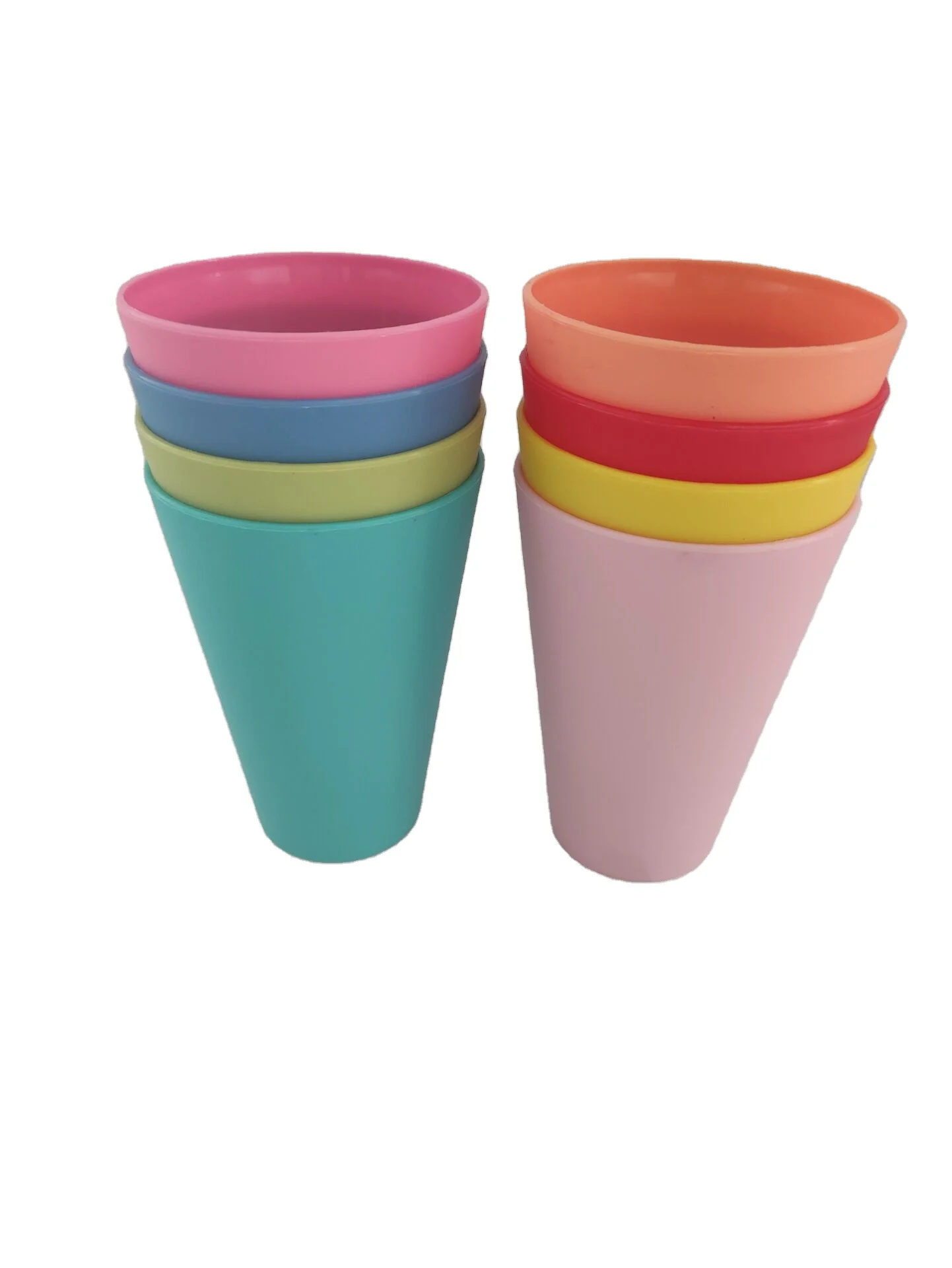 promotion gift custimation double wall travel cup with paper inserted 350ml plastic water bottle with lid