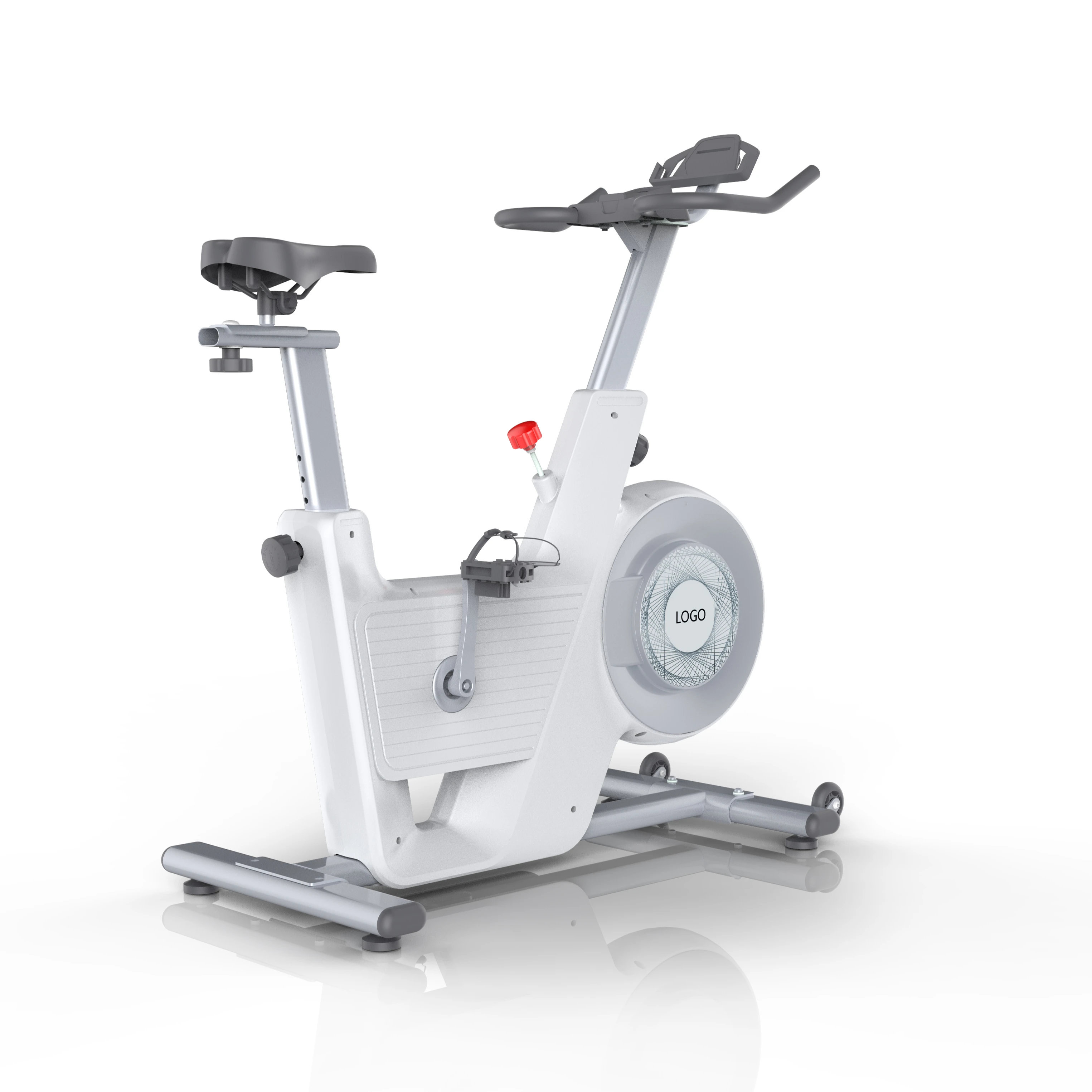 Exercise Bike Indoor Cycling Bicycle Stationary Bikes Cardio Workout Machine Upright Bike Belt Drive Home Gym