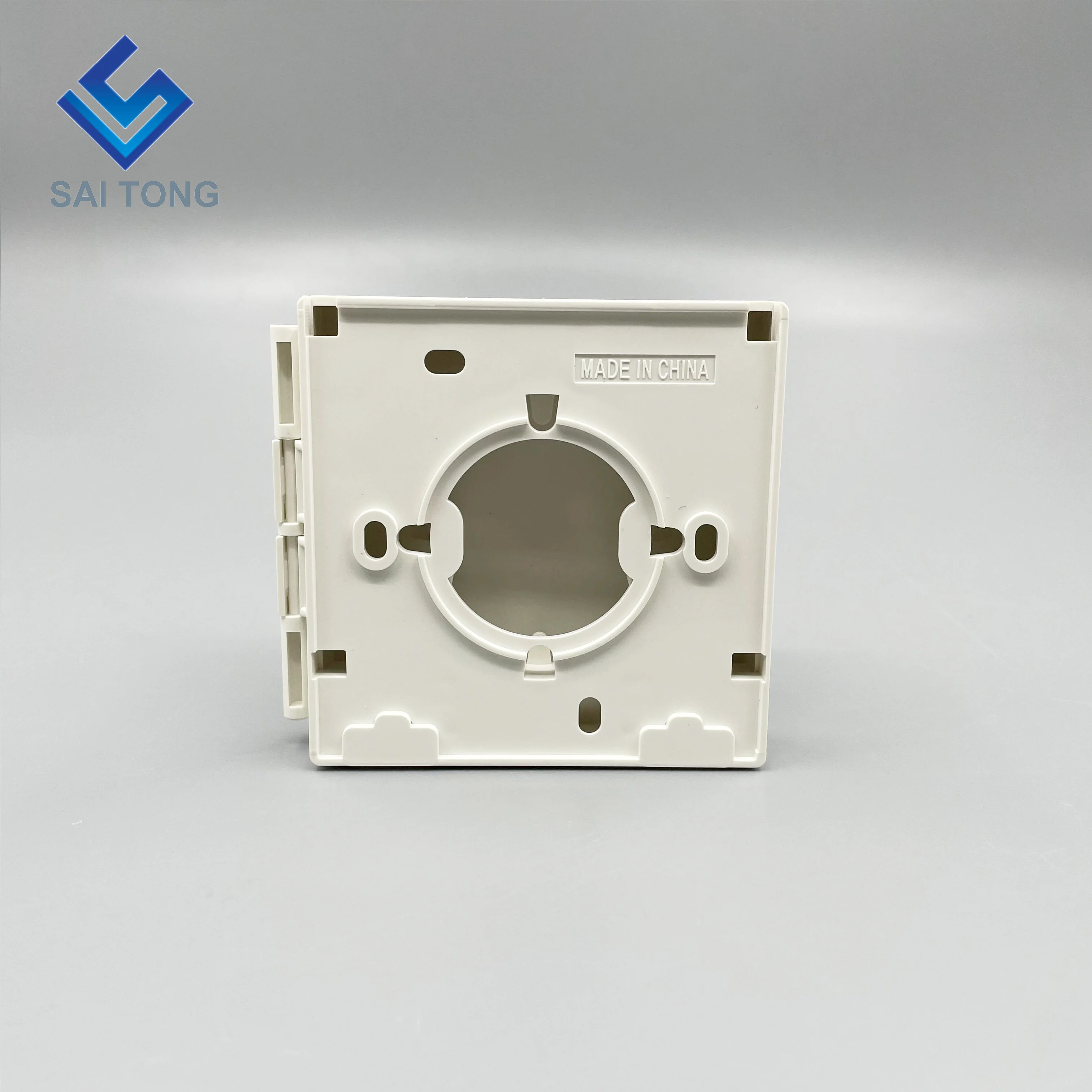 Hot Sale 2 Ports Fiber Optical Rosette Optical Faceplate Fibre Terminal Box With SC LC Duplex Adapter