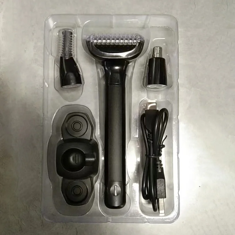 Electric Shaver For Men 5 In 1 One Blade Hybrid Electric Trimmer And Shaver Washable Portable Electric Shaver Electro Epilator