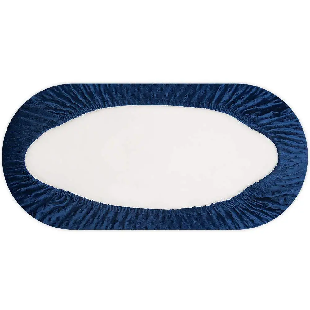 Customized Super Soft 3D Mink Dot Baby Sleeping Bed Cradle Mattress Cover Fitted Sheets