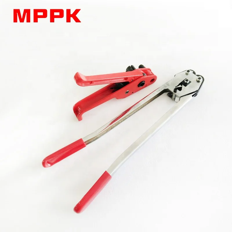 Heavy Duty Strapping Tensioner  Cutter Strapping Sealer for 5/8 -3/4 Width PP PET Strap Manual Banding Tool