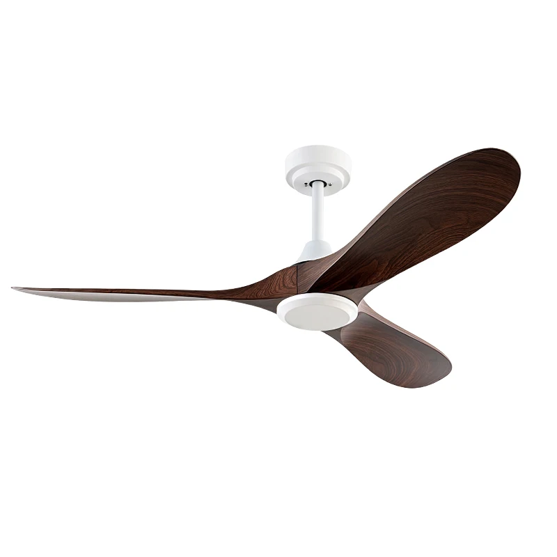Powerful Silent DC Motor Modern 70 Inch Three Blades Ceiling Fan with Remote Control Thick ABS Blades Simple Large Ceiling Fan