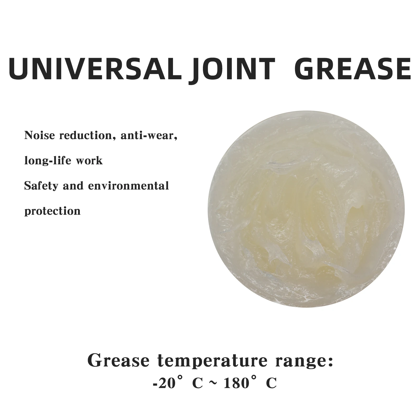 Automobile maintenance grease anti-rust and noise reduction universal joint bearing grease