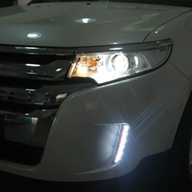 Factory price wholesale daytime running light fog lamp flickering lights for 09-14 Ford Reebok Daylight