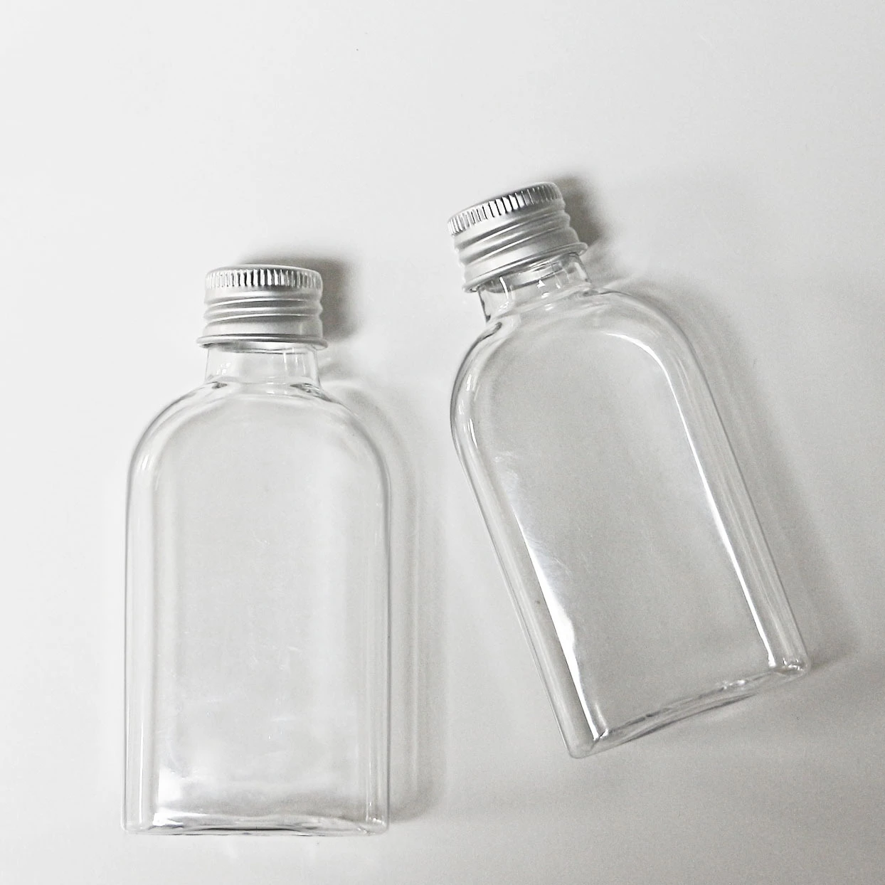 110ml 120ml 160ml Plastic PET  Lotion Bottles Wholesale  Cosmetic Sample Container Mini Travel Fill Vials Liquid Bottle
