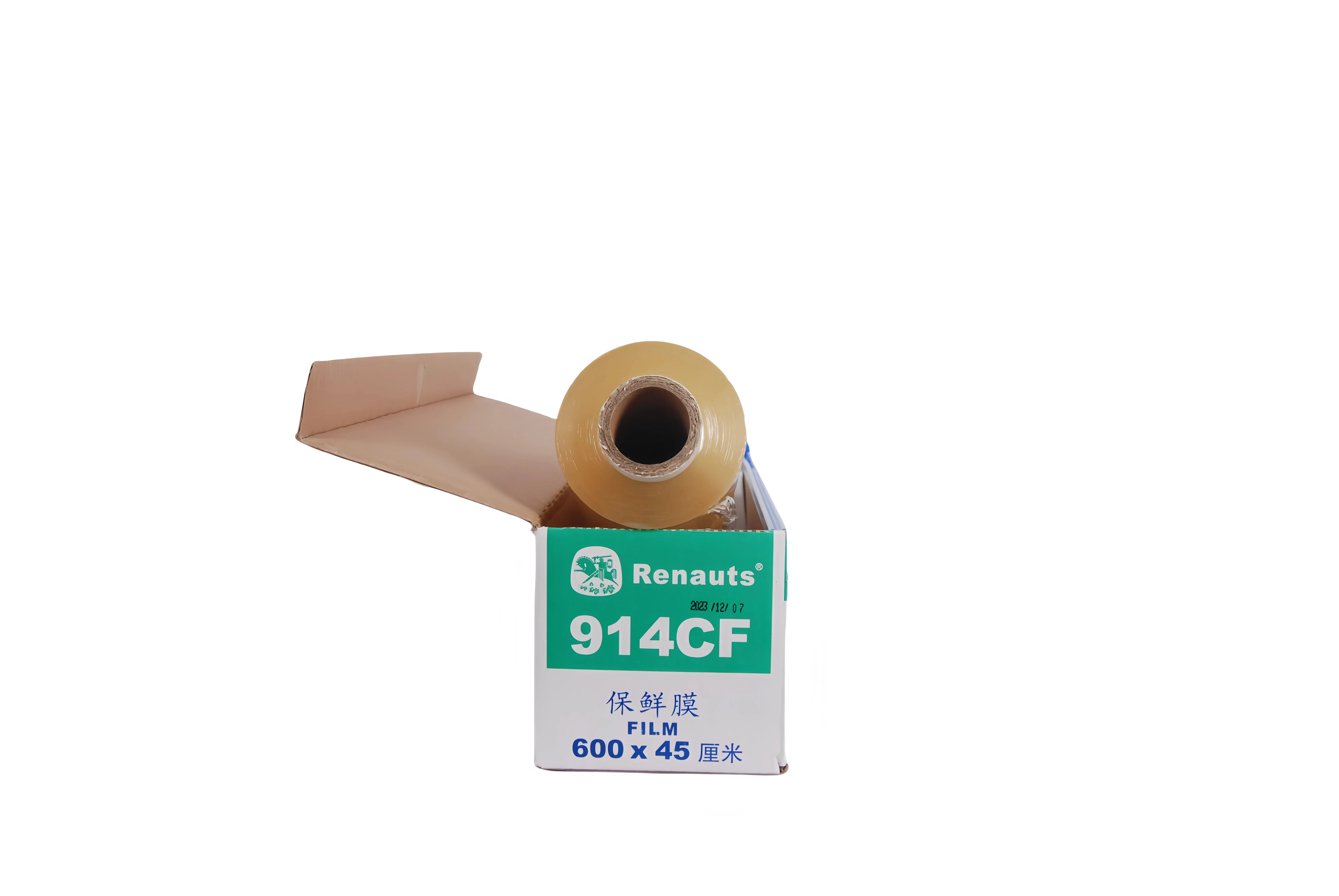 Hot Selling Packaged in PVC Plastic Wrap Food Preservative Film Cutting Cling Cutter With Slide Knife