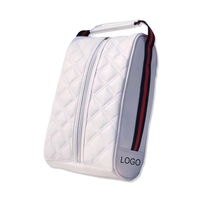 Golf Shoes Bag Breathable Portable Water Resistant Zipper Shoe Case Carrier Golf Shoes Holders Carrier Pouch