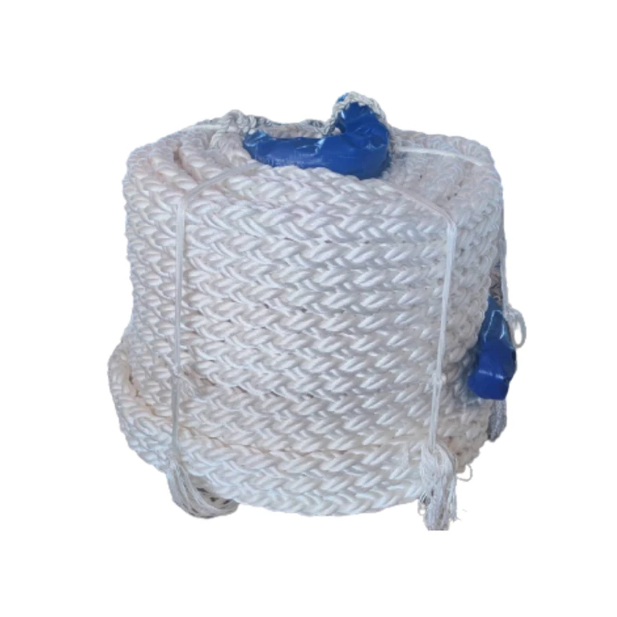 
Good Quality 200m Or As Required Length PP Multifilament 8 Strand Braided Rope 