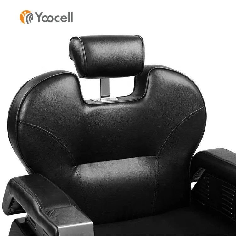 Yoocell Best Selling Black Cheap Prices Men Hydraulic Vintage Barber Chair For Shaving
