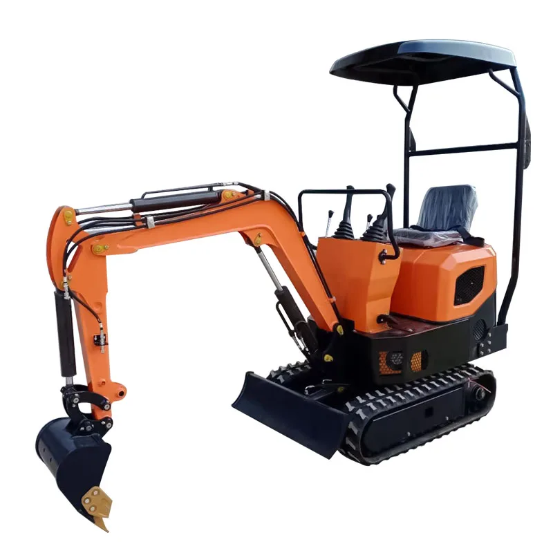 FREE SHIPPING mini digger CE/EPA/EURO 5 China wholesale compact excavators 1 ton prices with thumb bucket for