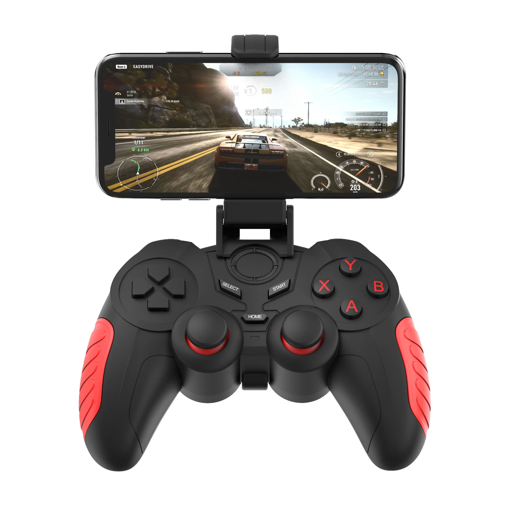Best sales cheap and quality android mobile game joystick with clip support PC