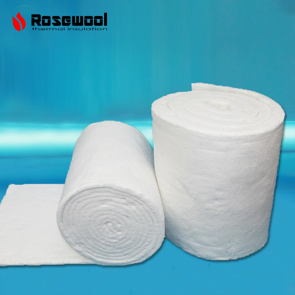 Одеяло из керамического волокна, высокотемпературная изоляция, огнеупорные строительные материалы