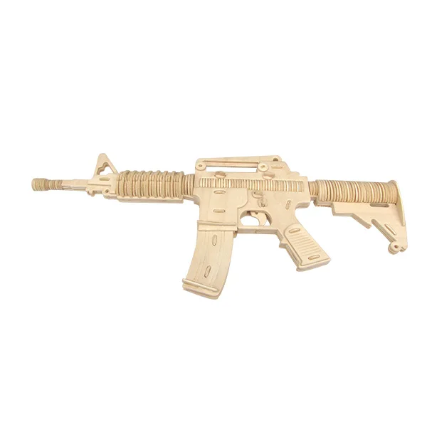 Custom Wooden Carbine Toys Engaging DIY Kits for Kids, Perfect for Parents, Schools, and STEM Programs